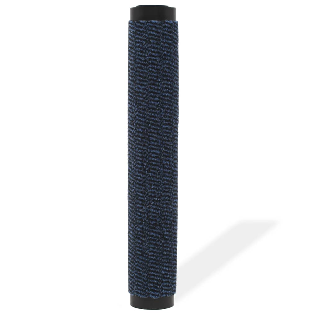 vidaXL Tappeto Antipolvere Trapuntato Rettangolare 40x60cm Blu - Image 1 of 2