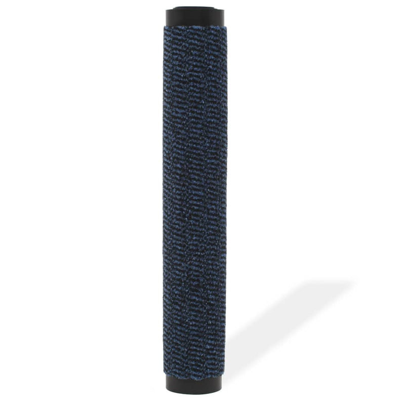 vidaXL Tappeto Antipolvere Trapuntato Rettangolare 40x60cm Blu - Image 1 of 2