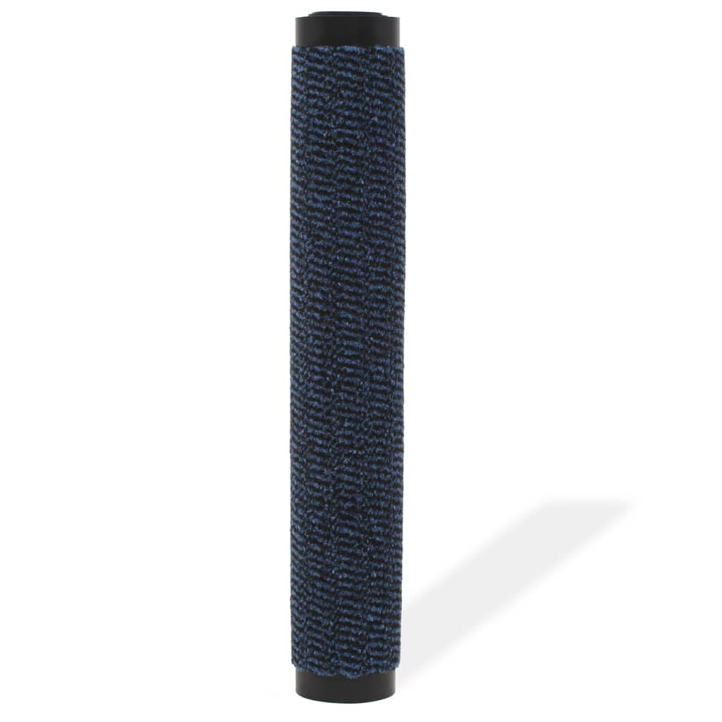 vidaXL Tappeto Antipolvere Trapuntato Rettangolare 60x90cm Blu - Image 1 of 2