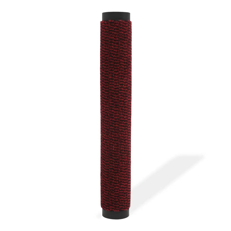 vidaXL Tappeto Antipolvere Trapuntato Rettangolare 80x120cm Rosso - Image 1 of 2