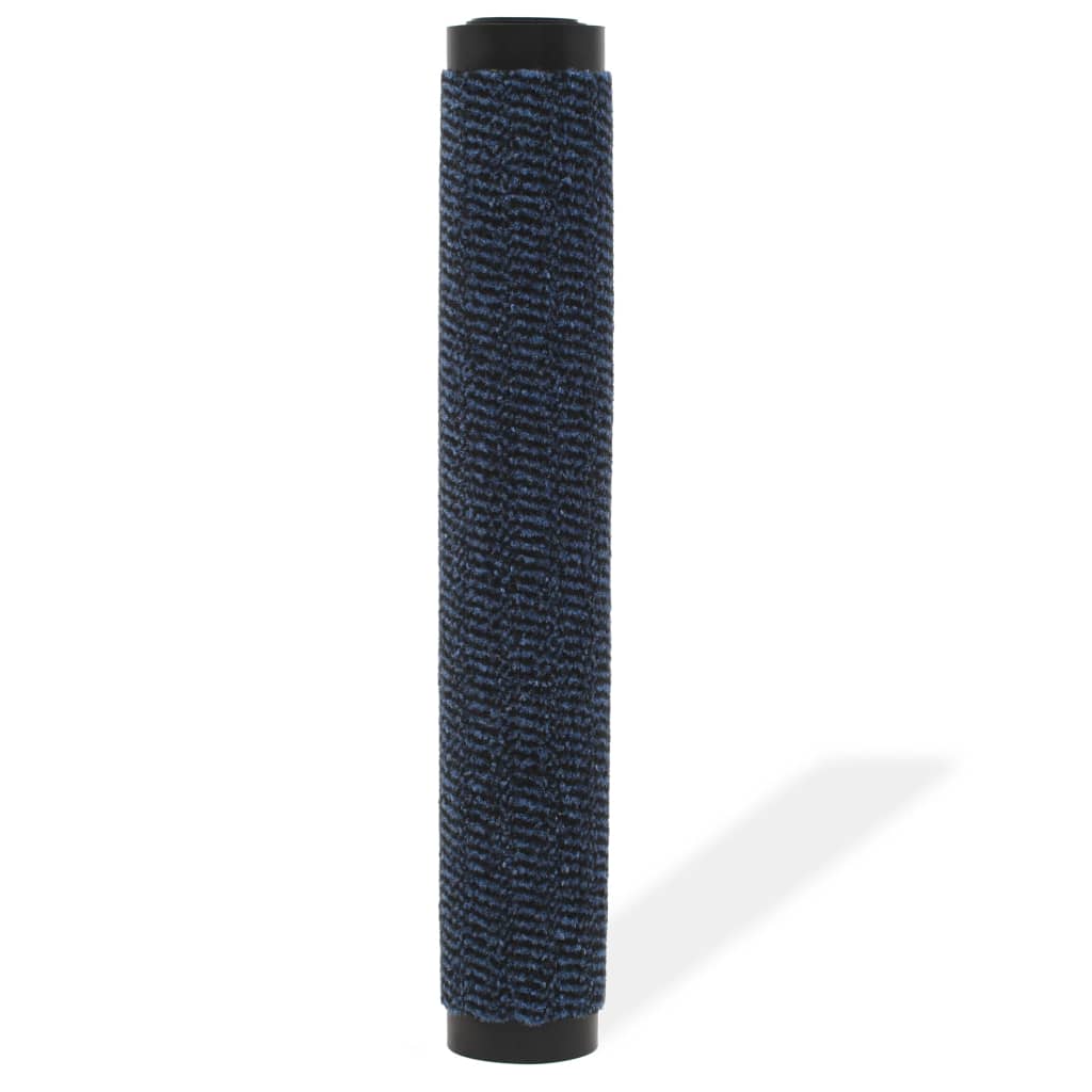 vidaXL Tappeto Antipolvere Trapuntato Rettangolare 80x120cm Blu - Image 1 of 2
