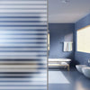 vidaXL Pellicola per Finestra Design Smerigliato Strisce 0,9x20 m PVC - Image 1 of 7
