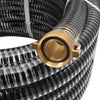 vidaXL Tubo di Aspirazione con Connettori in Ottone 7 m 25 mm Nero - Image 2 of 5