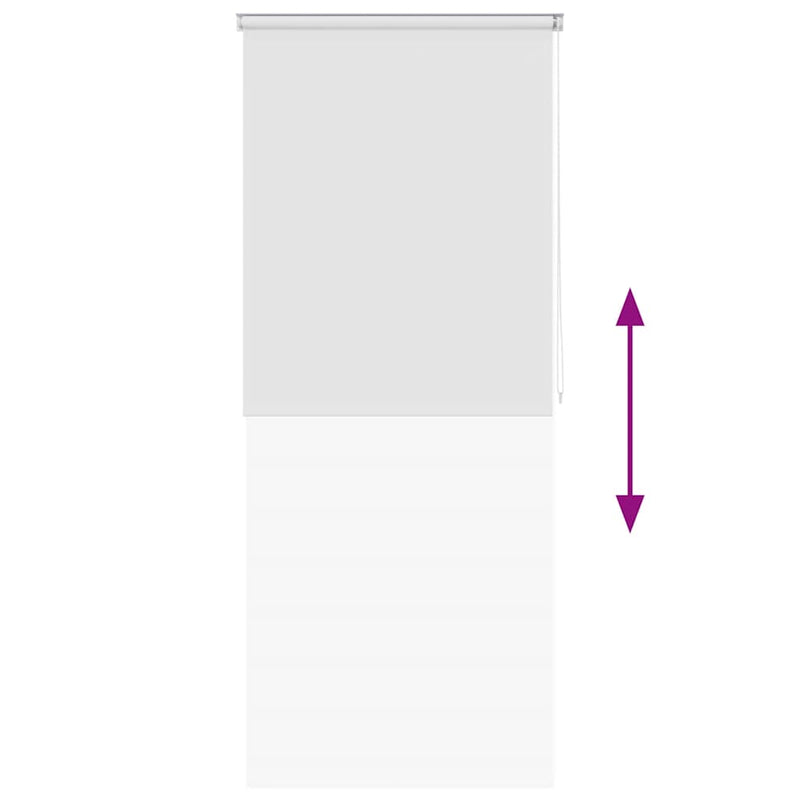 vidaXL Tenda a Rullo per Doccia 120x240 cm Bianco - Image 4 of 9