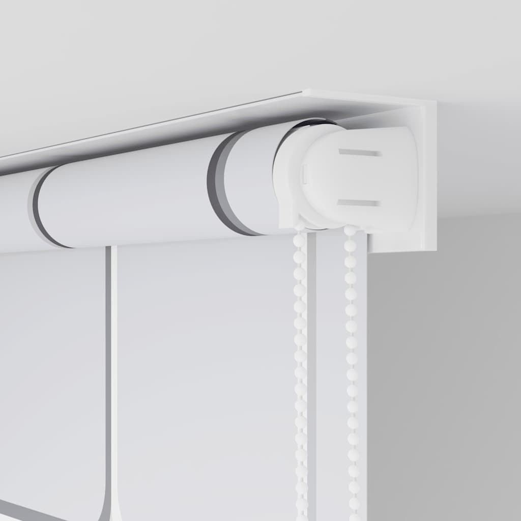 vidaXL Tenda a Rullo per Doccia EVA Quadrati 100x240 cm Bianco - Image 20 of 27
