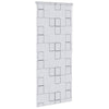 Tenda a Rullo per Doccia vidaXL 120x240 cm, Design a Quadrati - Image 9 of 27