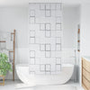 Tenda a Rullo per Doccia vidaXL 120x240 cm, Design a Quadrati - Image 1 of 27