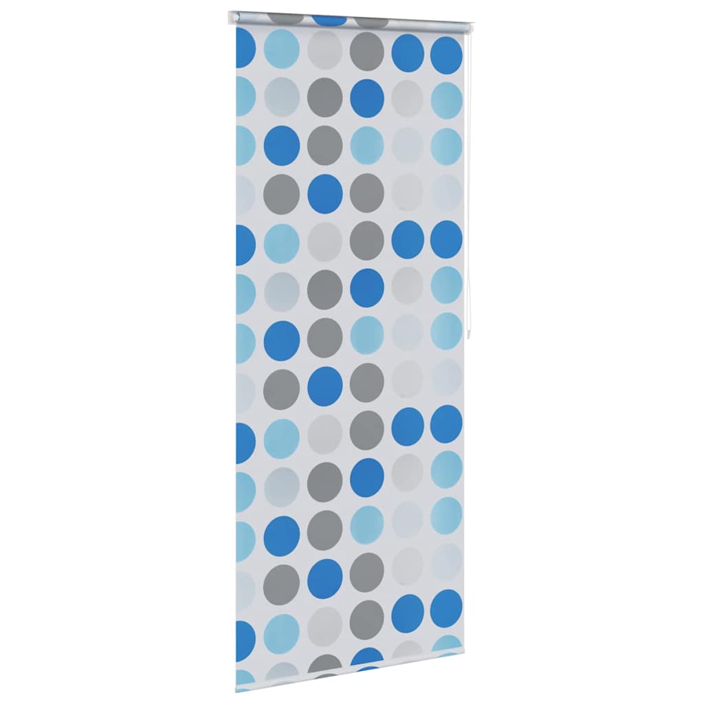 vidaXL Tenda a Rullo per Doccia in EVA 80x240 cm Multicolore con Motivo a Cerchi - Image 3 of 9