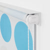 vidaXL Tenda a Rullo per Doccia in EVA 80x240 cm Multicolore con Motivo a Cerchi - Image 6 of 9