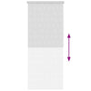 vidaXL Tenda a Rullo per Doccia 120x240 cm Stella Marina - Image 4 of 9