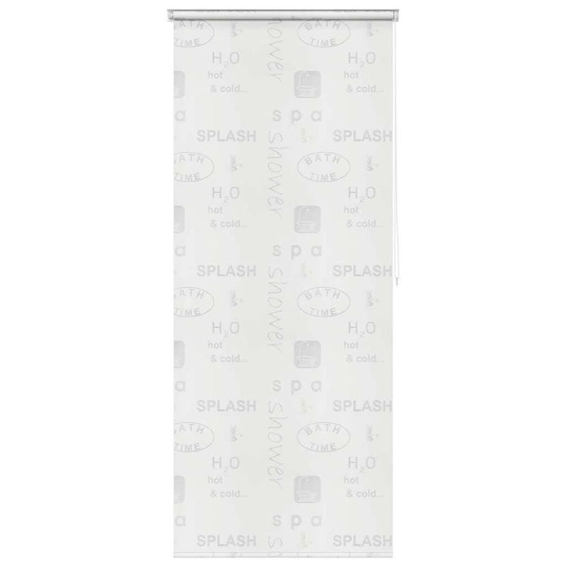 vidaXL Tenda a Rullo per Doccia 120x240 cm Schizzi - Image 2 of 9