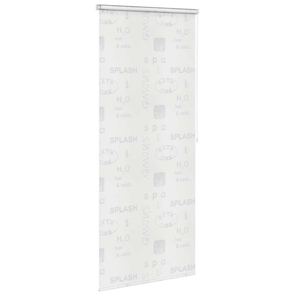 vidaXL Tenda a Rullo per Doccia 120x240 cm Schizzi - Image 3 of 9