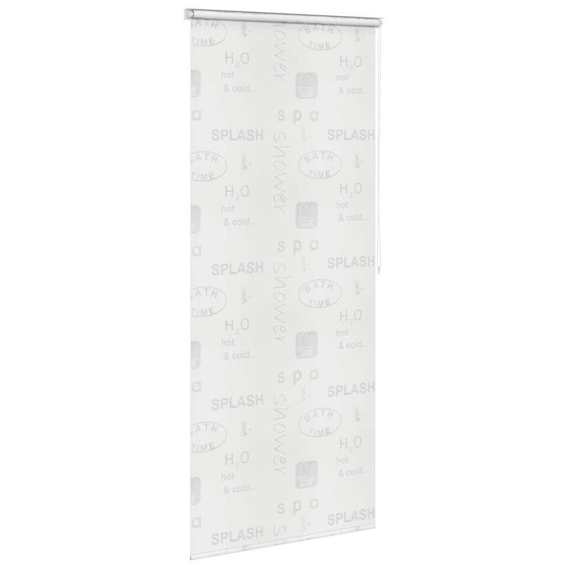 vidaXL Tenda a Rullo per Doccia 120x240 cm Schizzi - Image 3 of 9