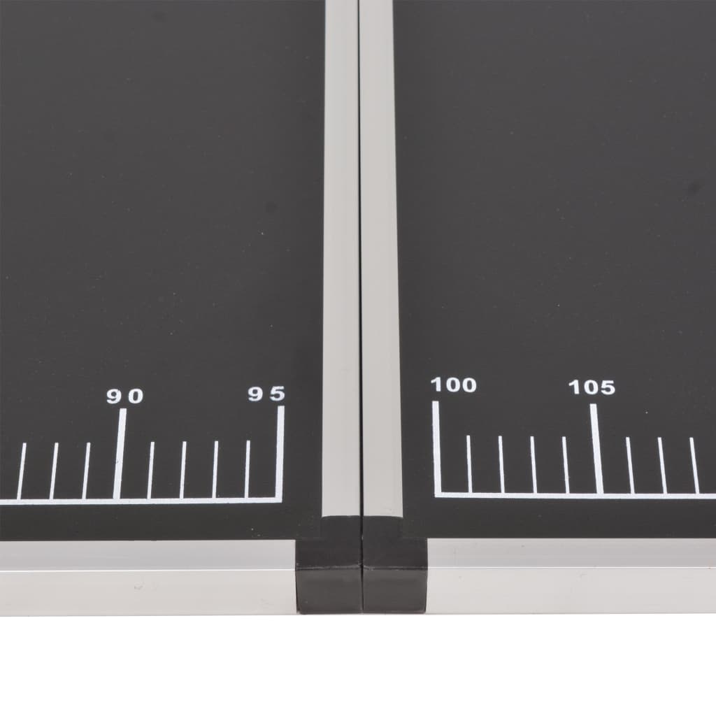 vidaXL Tavolo Pieghevole per Carta da Parati MDF Alluminio 200x60x78cm - Image 4 of 4