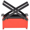 vidaXL Compattatore di Carta in Acciaio 34x14x14 cm Nero e Rosso - Image 1 of 2