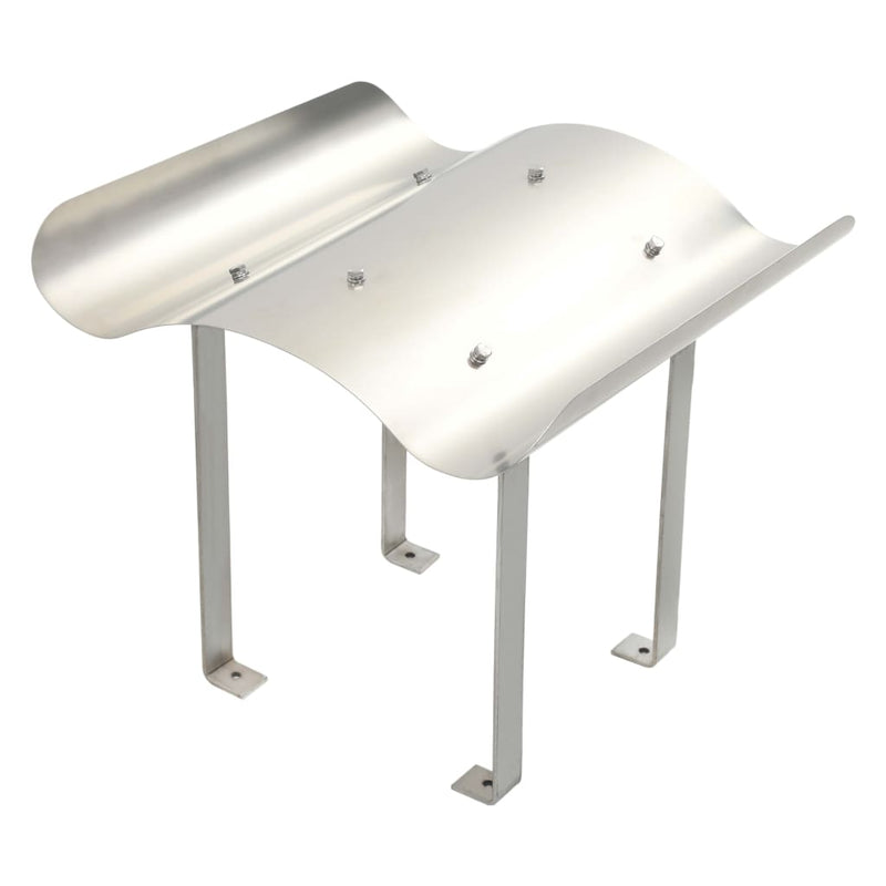 vidaXL Sombrerete para Chimenea de Acero Inoxidable 50 x 50 x 37 cm Plateado - Image 6 of 24