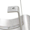 vidaXL Comignolo per Canna Fumaria in Acciaio Inossidabile 70 x 100 x 38 cm Argento - Image 8 of 12