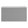vidaXL Galvanized Steel Garden Shed 257x298x178 cm Grey - Image 4 of 10