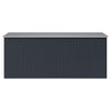 vidaXL Caseta de Jardín de Acero Galvanizado 257x392x181 cm Antracita - Image 7 of 16