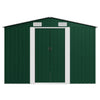 Casetta da Giardino in Acciaio Zincato 257×580×181 cm Verde - Image 3 of 8