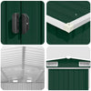 Casetta da Giardino in Acciaio Zincato 257×580×181 cm Verde - Image 6 of 8