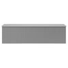 vidaXL Galvanized Steel Garden Shed, 257x580x181 cm, Grey - Image 4 of 8
