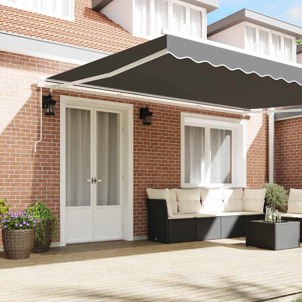 Struttura per Tenda in Alluminio Retrattile 400 x 300 cm Bianco - immagine 3 | SolPatio - Image 3 of 10