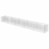 Gabbione Letto Rialzato in Acciaio Zincato 450×50×50 cm Argento - Image 4 of 32