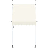 vidaXL Toldo Retráctil Manual Poliéster Acero 150 cm Crema - Image 13 of 33