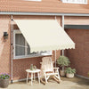vidaXL Tenda da Sole Retrattile Manuale 250 cm Crema - Image 1 of 13
