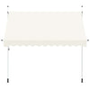 Tenda da Sole Retrattile Manuale 300 cm Crema con Telaio in Acciaio - Image 3 of 7