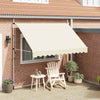 Tenda da Sole Retrattile Manuale 300 cm Crema con Telaio in Acciaio - Image 3 of 250