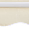 vidaXL Replacement Awning Fabric, Polyester, 3.5 x 2.5 m, Cream - Image 4 of 5