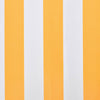 vidaXL Replacement Awning Fabric, Polyester, 3.5x2.5 m, Orange and White - Image 3 of 6