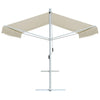 vidaXL 4x3 m Coated Steel Gazebo Awning, Cream - Image 2 of 8