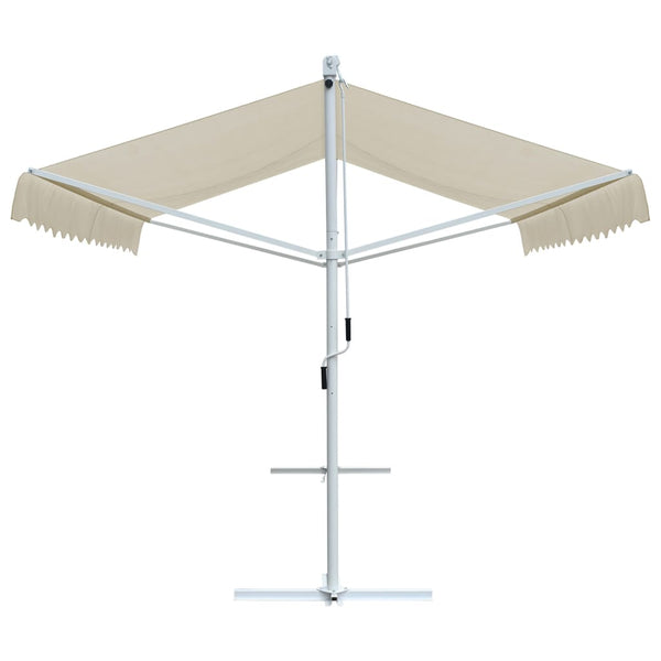 Tenda da Sole a Gazebo in Acciaio Verniciato 4x3 m Crema - immagine 2 | SolPatio