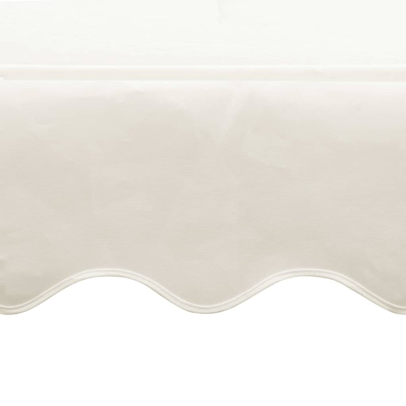 vidaXL 4x3 m Coated Steel Gazebo Awning, Cream - Image 5 of 8