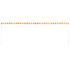 vidaXL Tenda da Sole Retrattile 250x150 cm Giallo e Bianco - Image 12 of 20