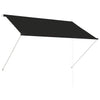 vidaXL Retractable Polyester Awning 200x150 cm Anthracite - Image 5 of 21