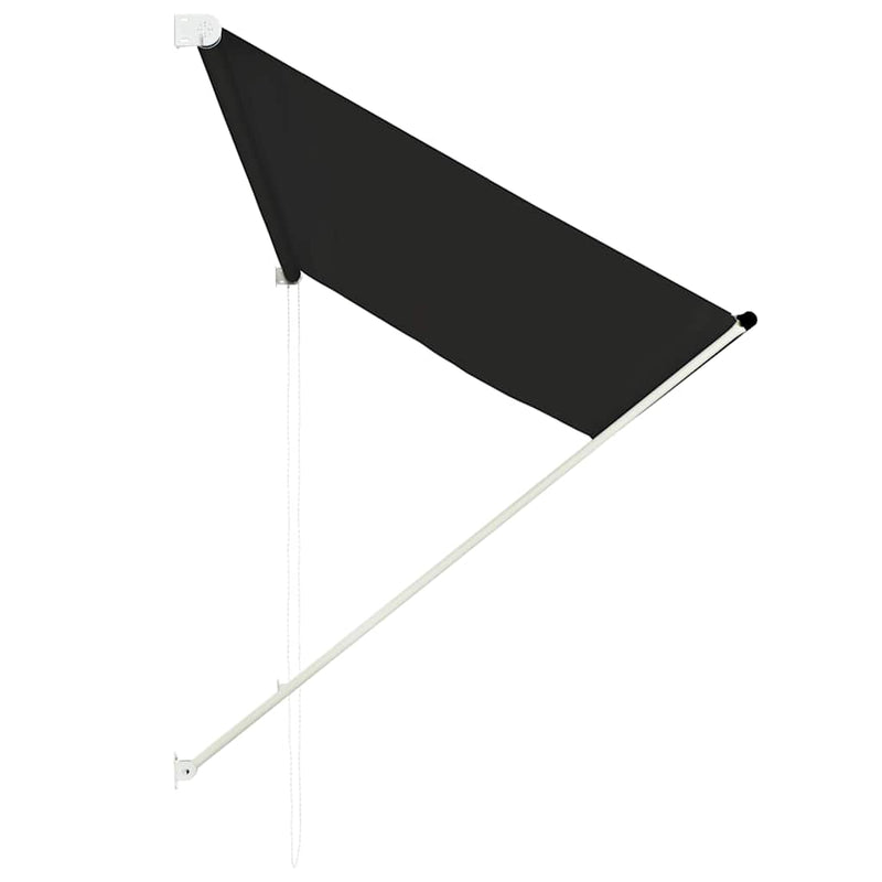 vidaXL Tenda da Sole Retrattile con Telaio in Acciaio 250x150 cm Antracite - Image 12 of 28