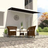 vidaXL Tenda da Sole Retrattile con Telaio in Acciaio 250x150 cm Antracite - Image 1 of 28