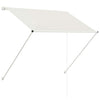 vidaXL Retractable Awning Steel and Polyester 150x150 cm Cream - Image 8 of 28