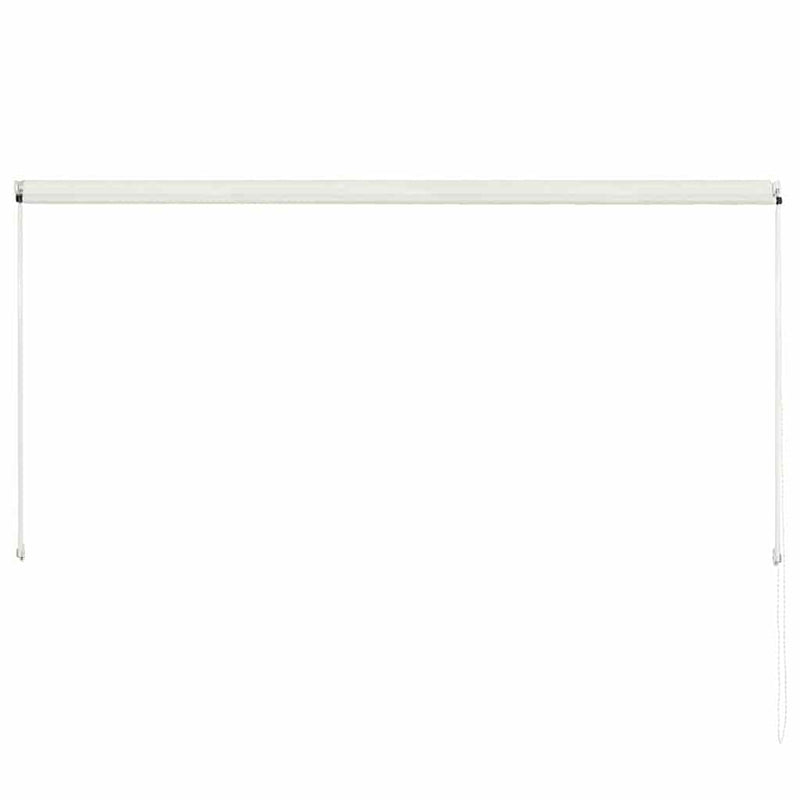 vidaXL Retractable Awning Steel and Polyester 150x150 cm Cream - Image 14 of 28