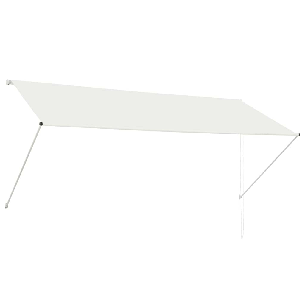 vidaXL Retractable Polyester Awning 200x150 cm Cream - Image 4 of 19