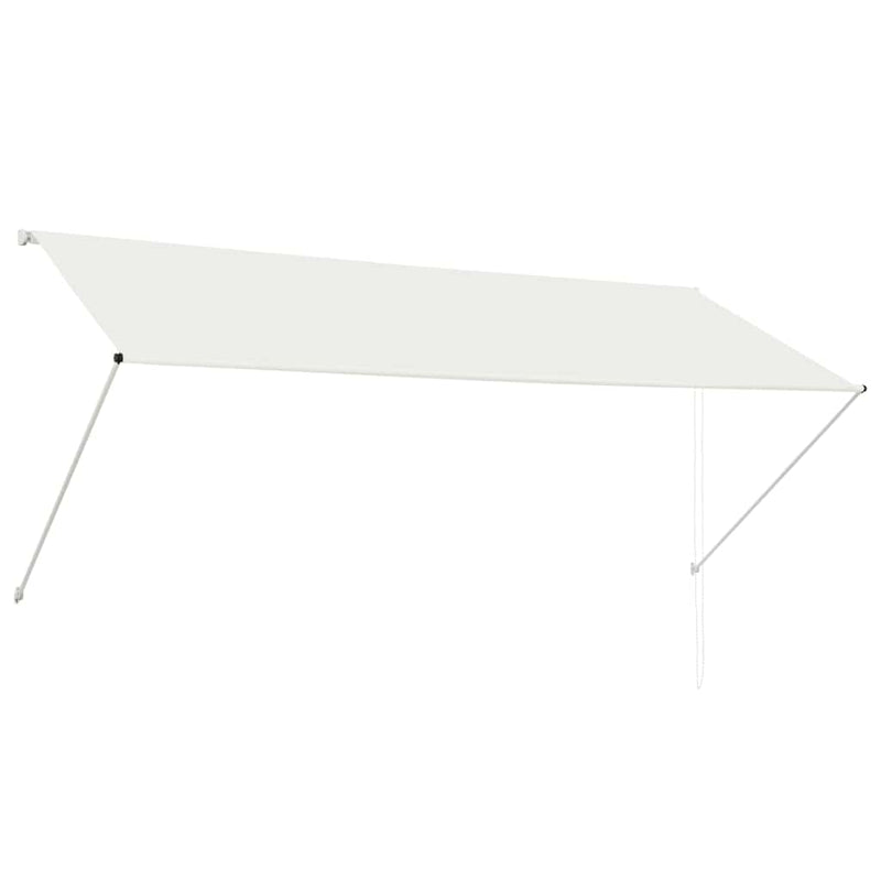 Toldo Retráctil vidaXL, Poliéster de 180 g/m² con revestimiento de PA, 300x150 cm, Crema - Image 8 of 28