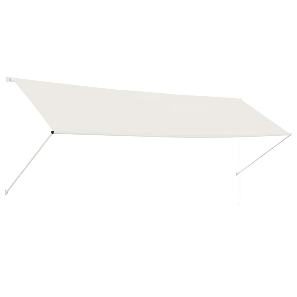 vidaXL Retractable Polyester Awning 200x150 cm Cream - Image 6 of 19