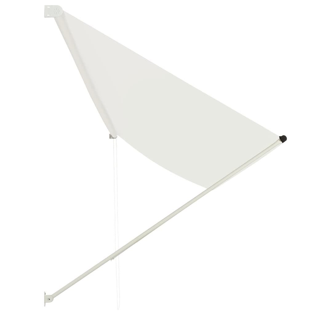 vidaXL Tenda da Sole Retrattile 400x150 cm Crema - Image 6 of 14