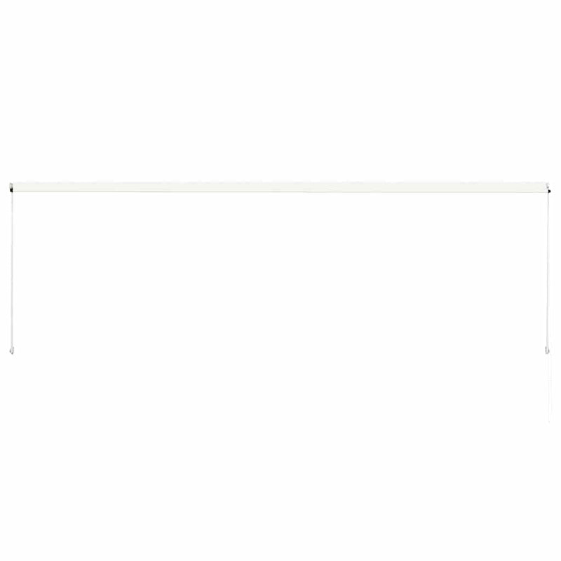 vidaXL Tenda da Sole Retrattile 400x150 cm Crema - Image 7 of 14