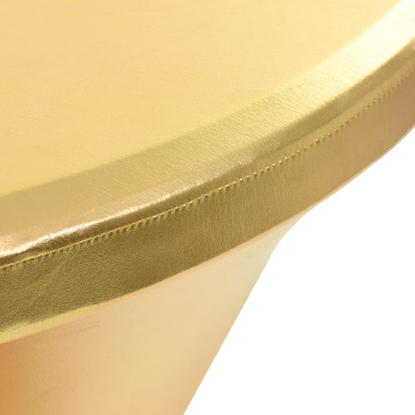 Copertura Elastica per Tavolo 2 pz 70 cm Oro - immagine 2 | SolPatio