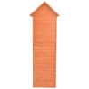vidaXL Wooden Tool Shed 71x60x213 cm Brown - Image 3 of 10